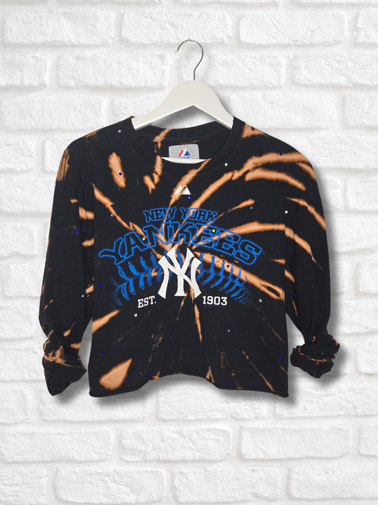 New York Yankees Crop Top - Large