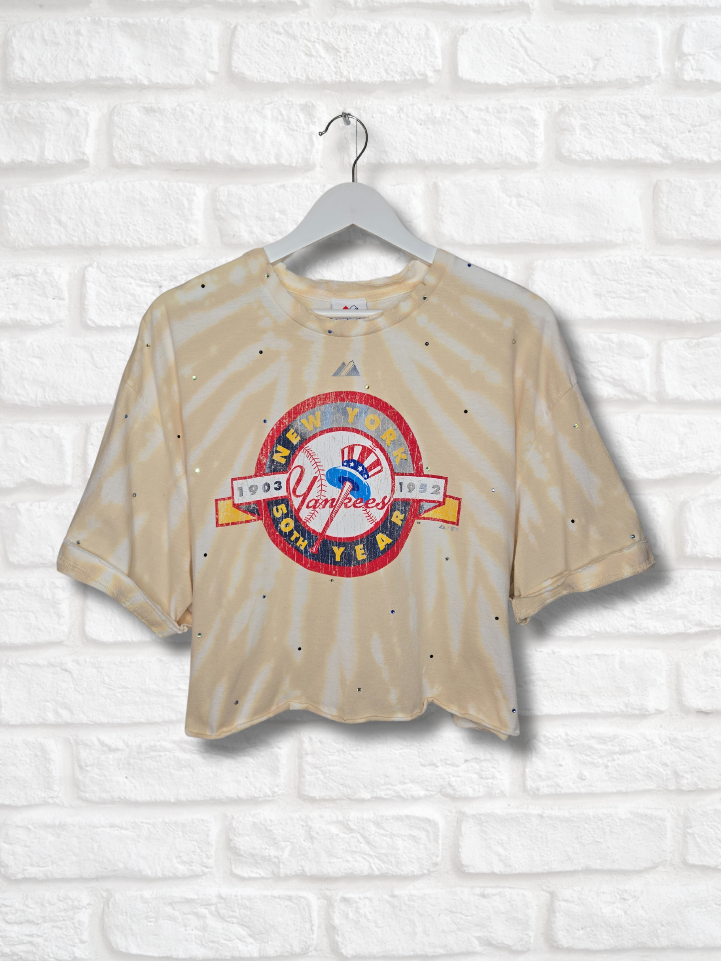 New York Yankees Crop Top -XL