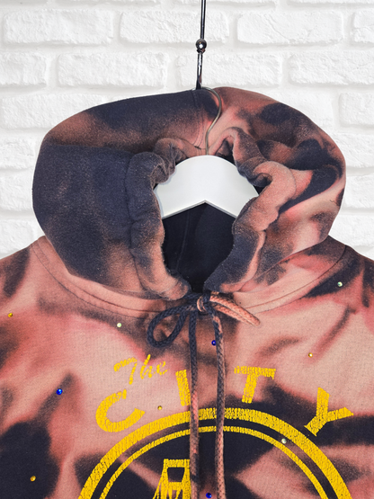 Golden State Warriors Crop Hoodie - Medium