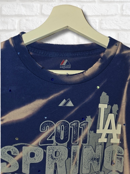 Los Angeles Dodgers Crop Top - Large
