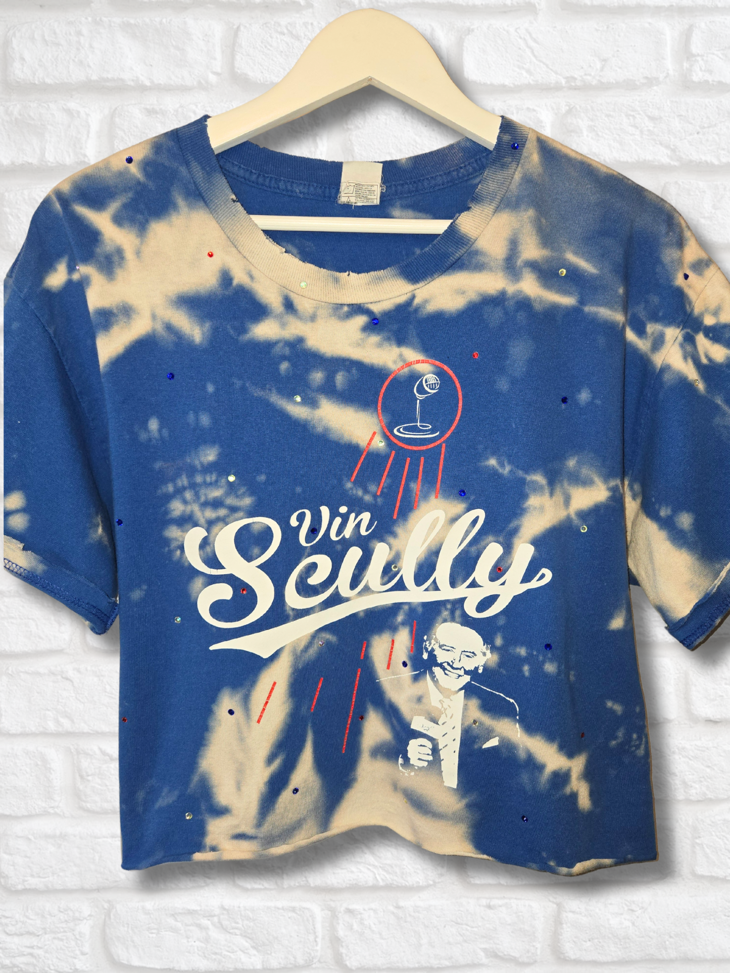 Los Angeles Dodgers Crop Top- XL