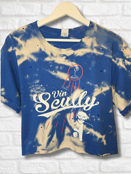 Los Angeles Dodgers Crop Top- XL