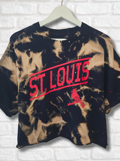 St. Louis Cardinals Crop Top -XL