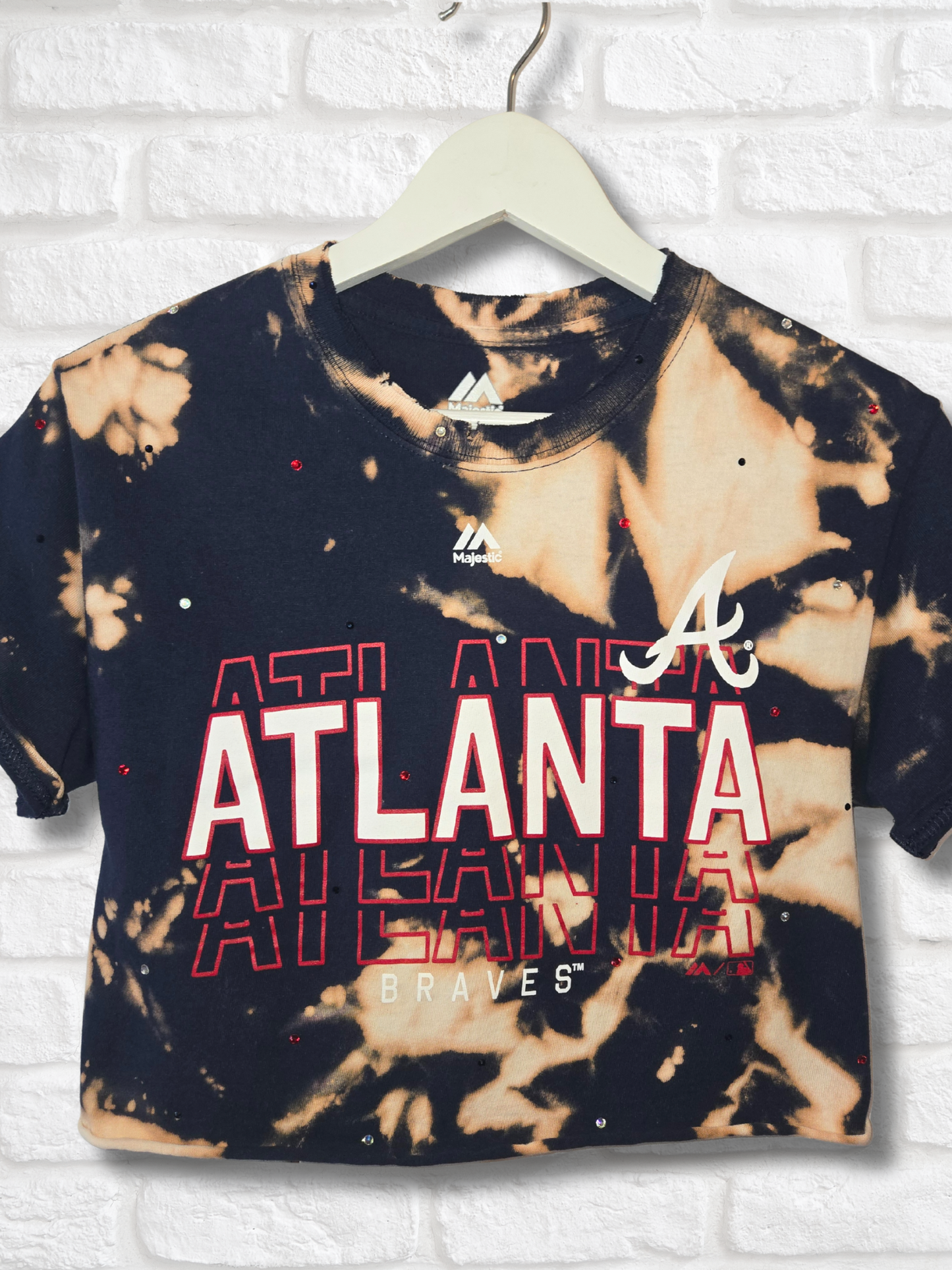 Atlanta Braves Crop Top -Small
