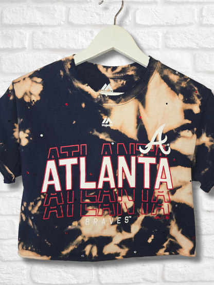 Atlanta Braves Crop Top -Small