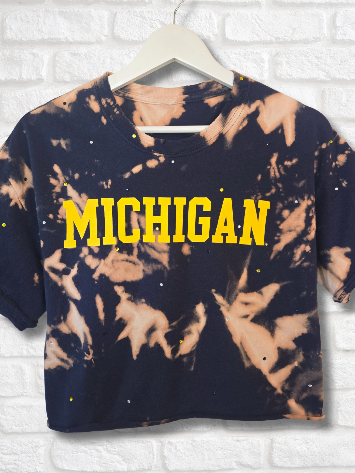 Michigan Wolverines Crop Top