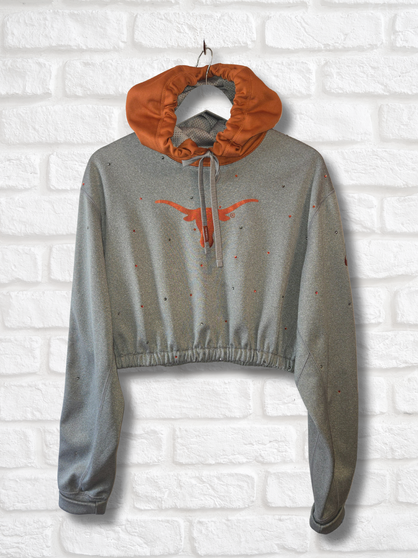 Texas Longhorns Crop Hoodie