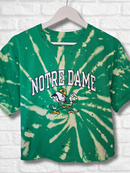 Notre Dame Crop Top