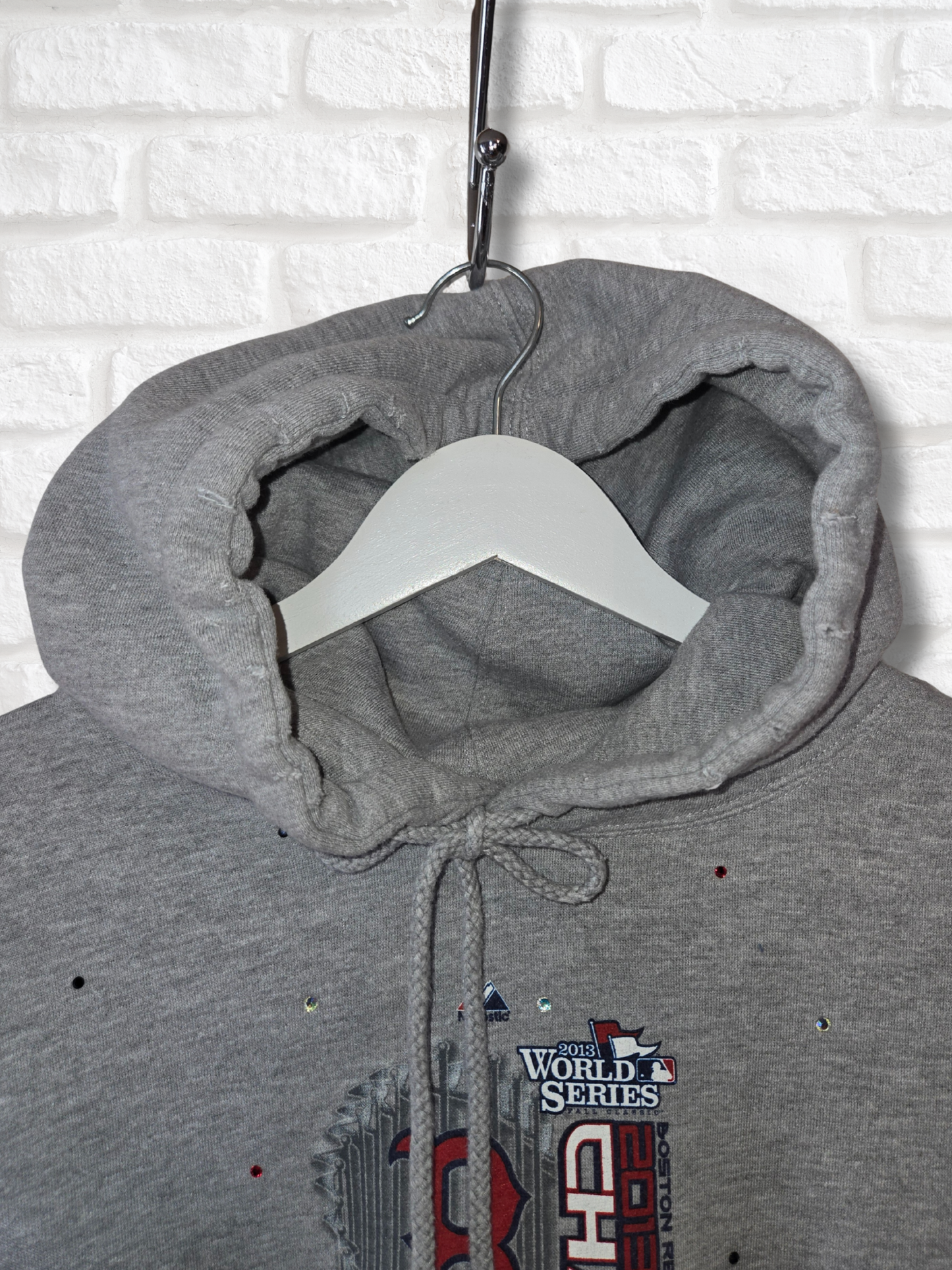 Boston Red Sox Crop Hoodie M/L