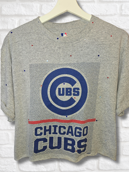 Chicago Cubs Crop Top - Large