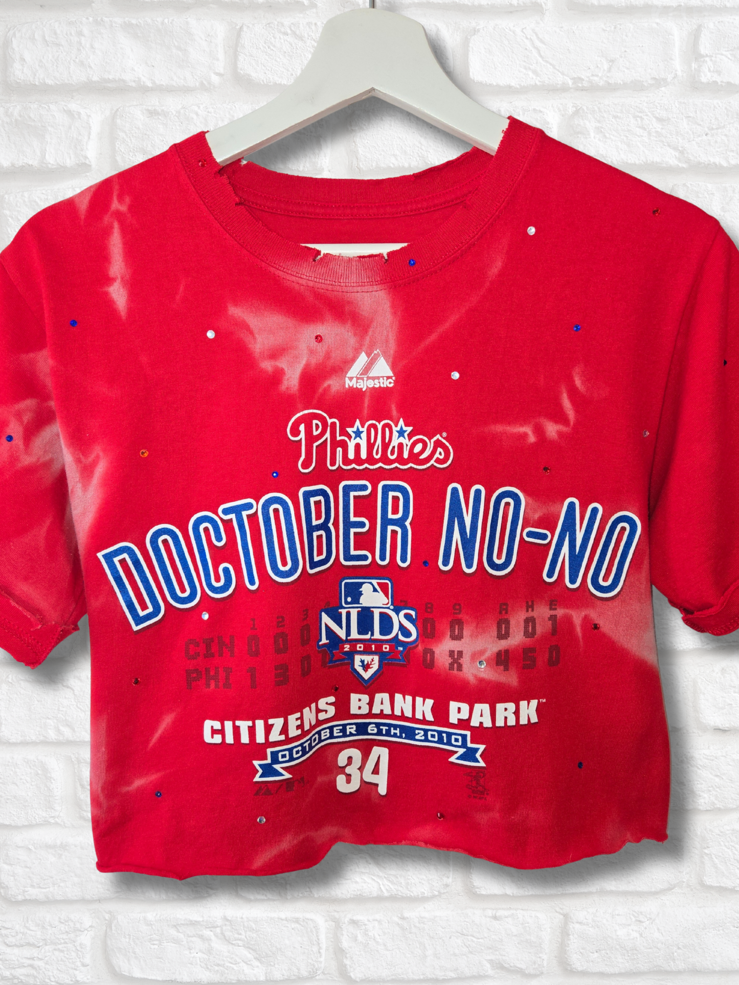 Philadelphia Phillies Crop Top- Small