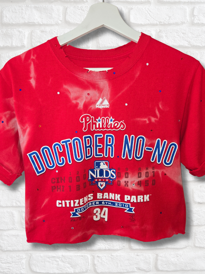Philadelphia Phillies Crop Top- Small