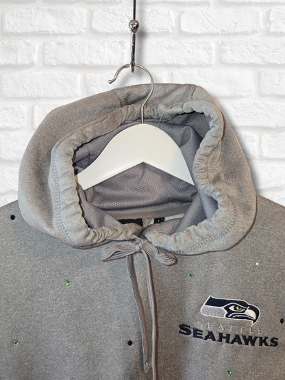 Seattle Seahawks Crop Hoodie