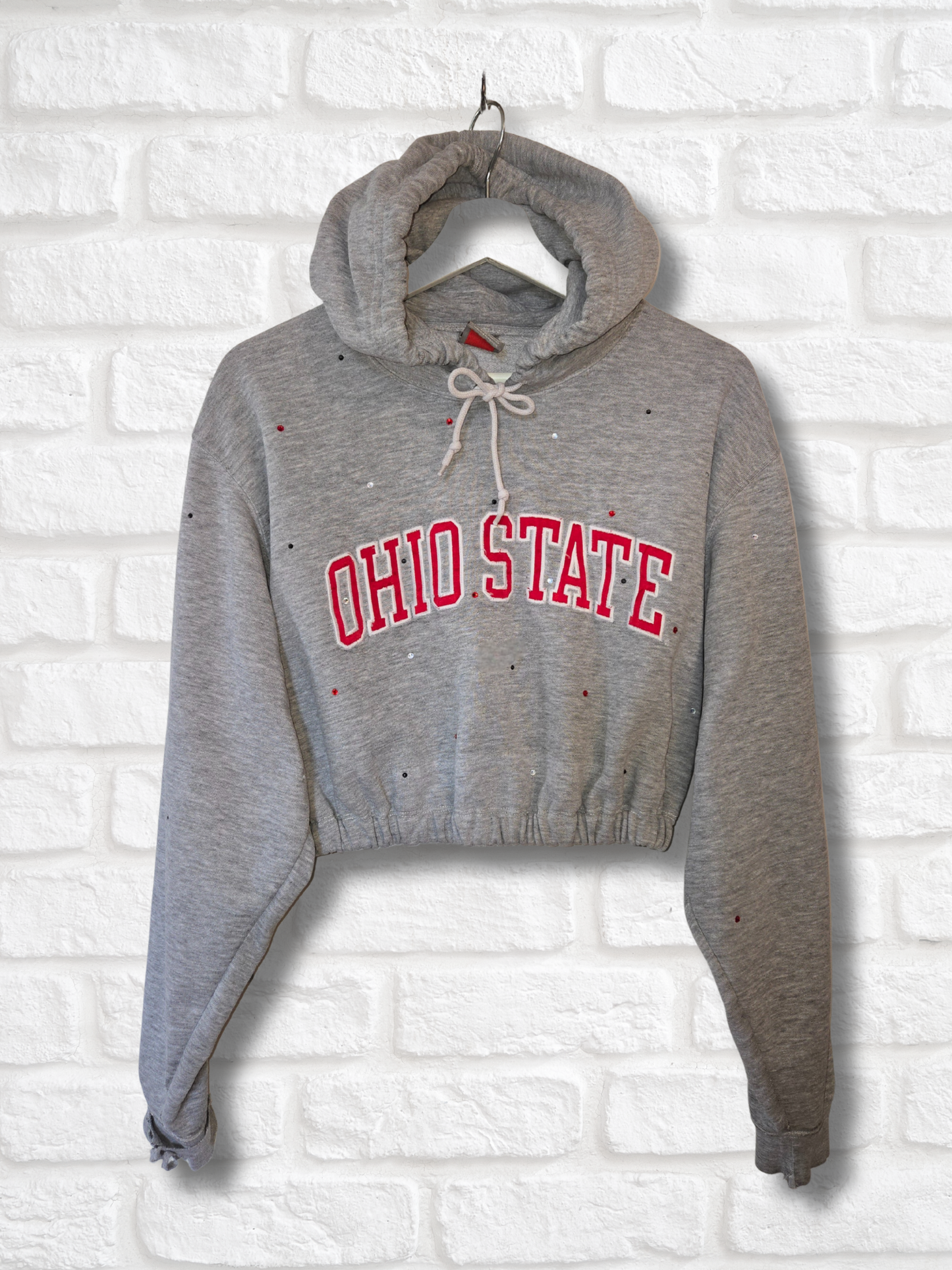Ohio State Buckeyes Crop Hoodie