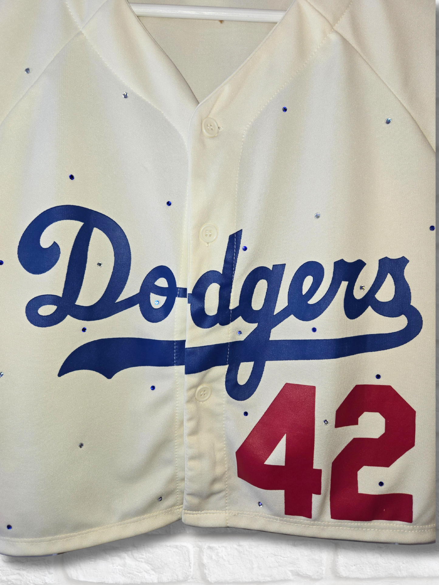 Los Angeles Dodgers Crop Jersey - Large