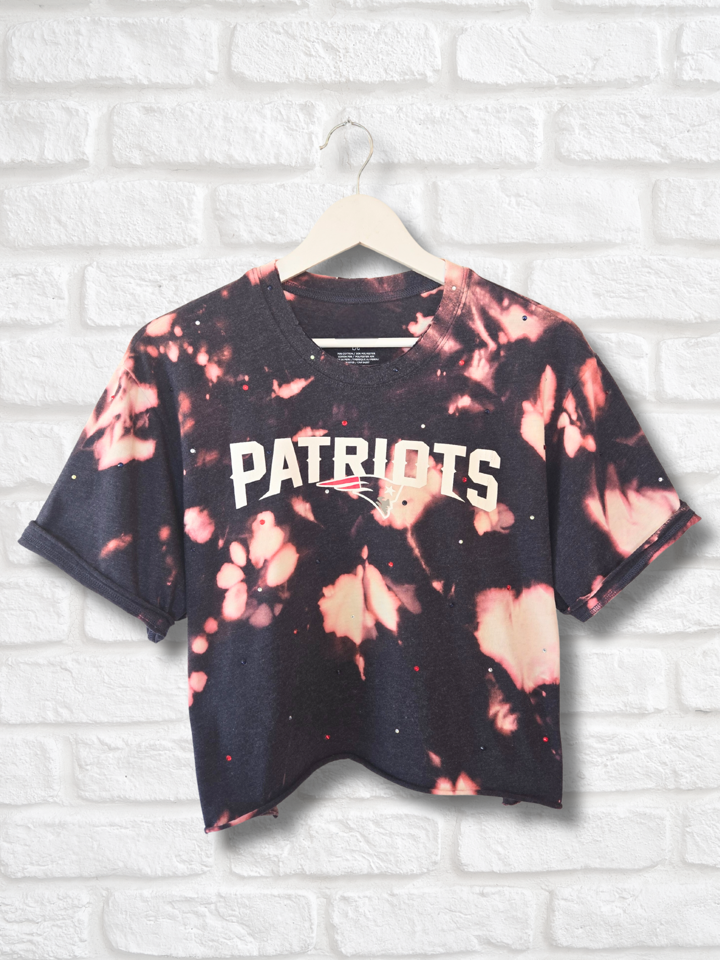 New England Patriots Crop Top