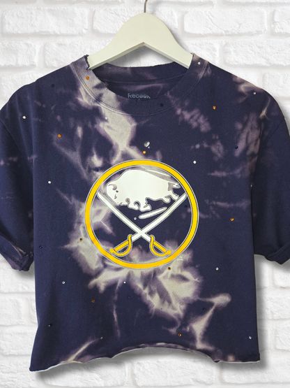Buffalo Sabers Crop Top