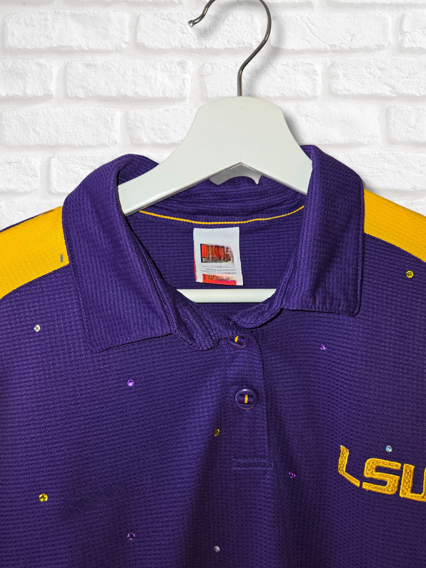 LSU Tigers Crop Polo