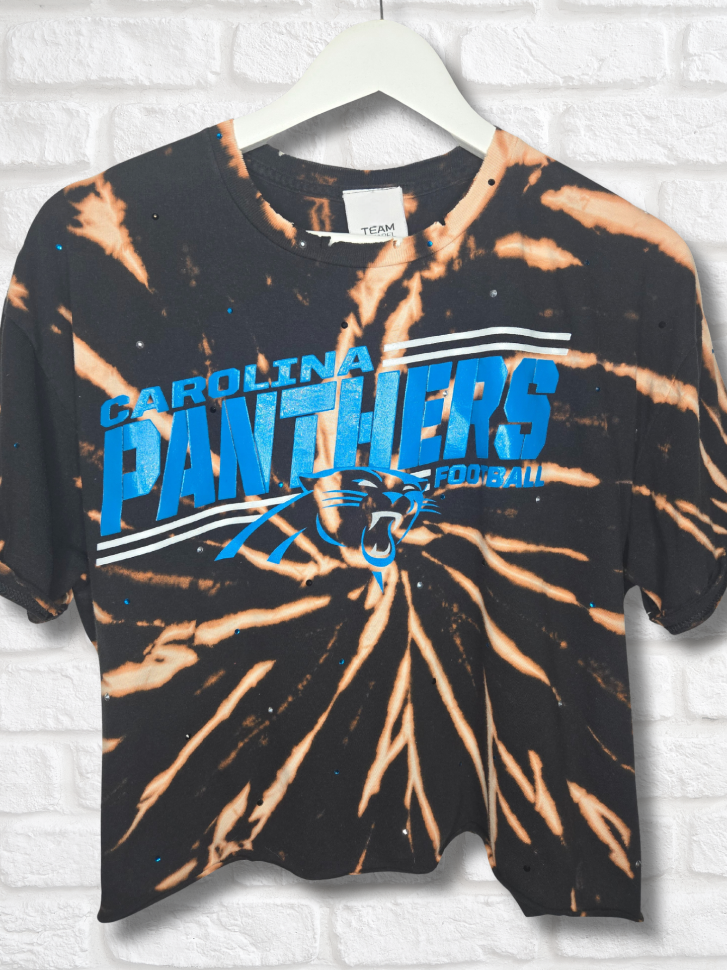 Carolina Panthers Crop Top