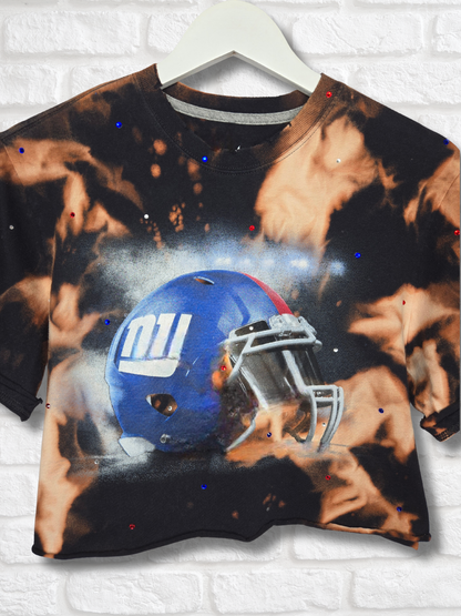 New York Giants Crop Top