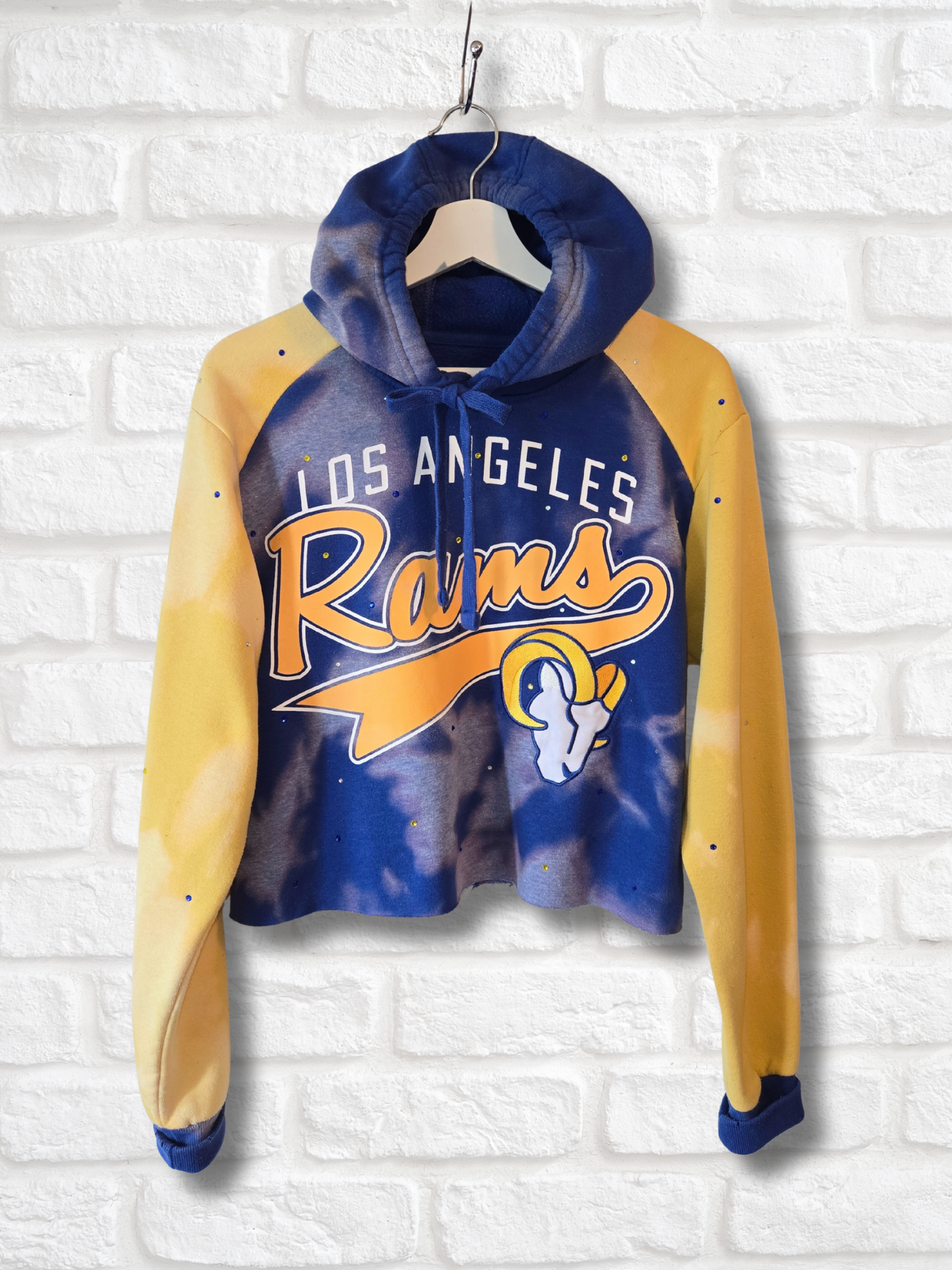 Los Angeles Rams Crop Hoodie