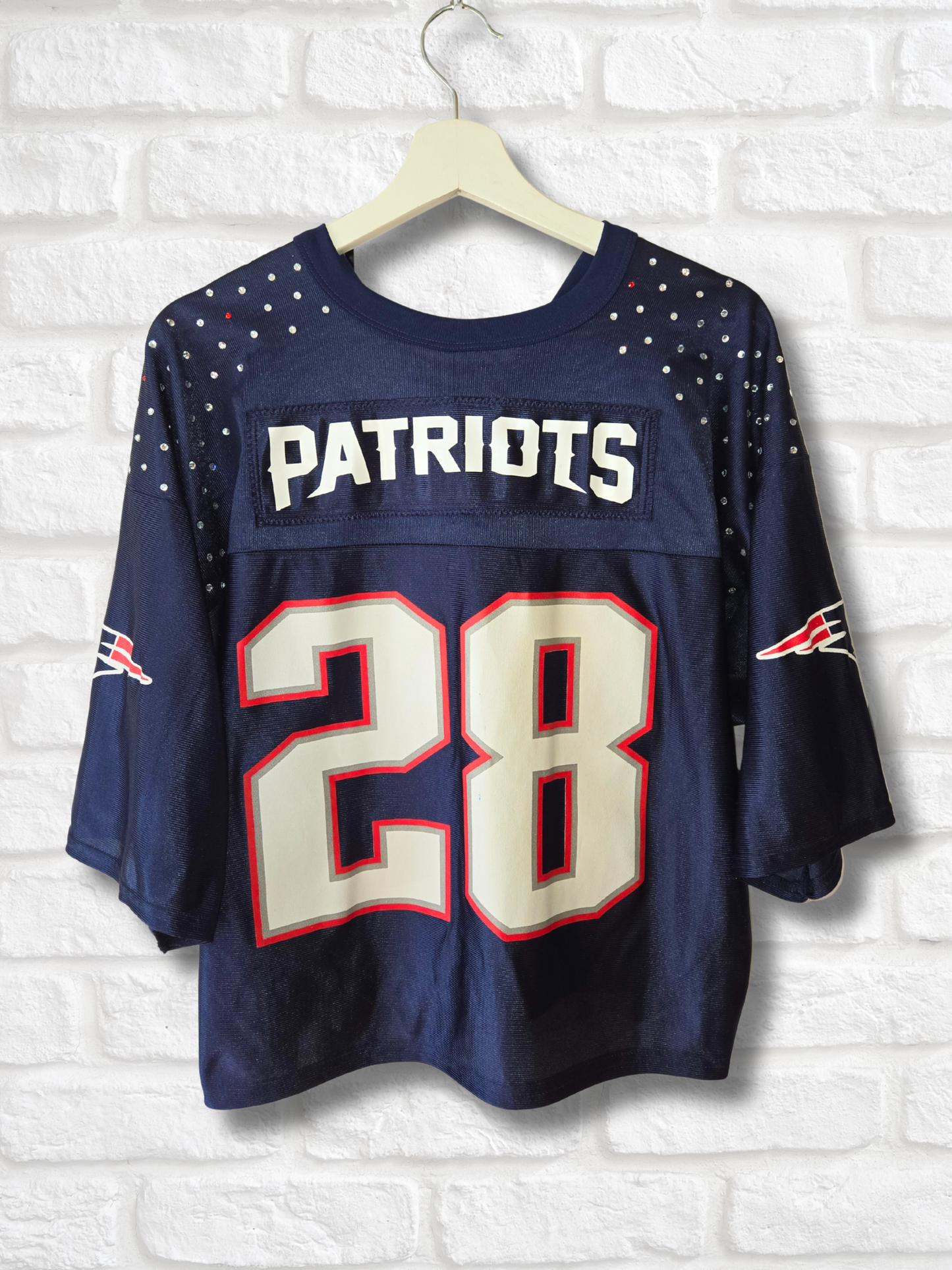 New England Patriots Crop Jersey