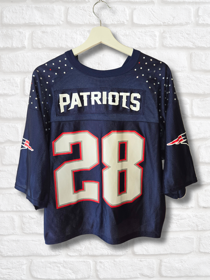 New England Patriots Crop Jersey