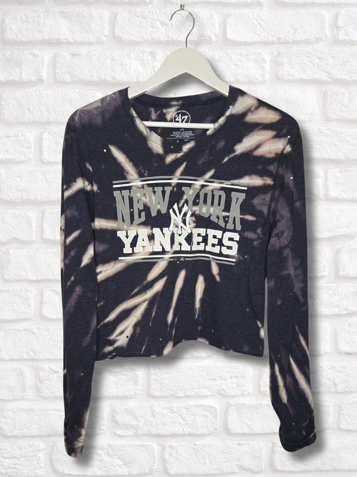 New York Yankees Crop Top - Large