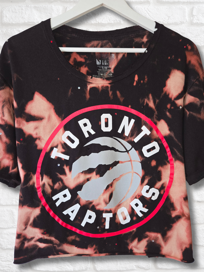 Toronto Raptors Crop Top- Large