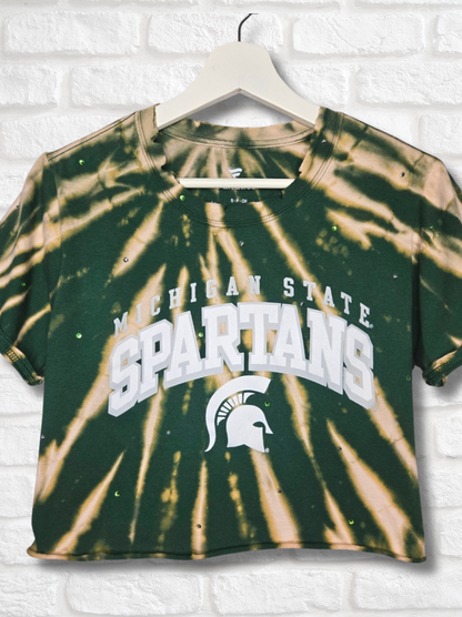 Michigan State Spartans Crop Top