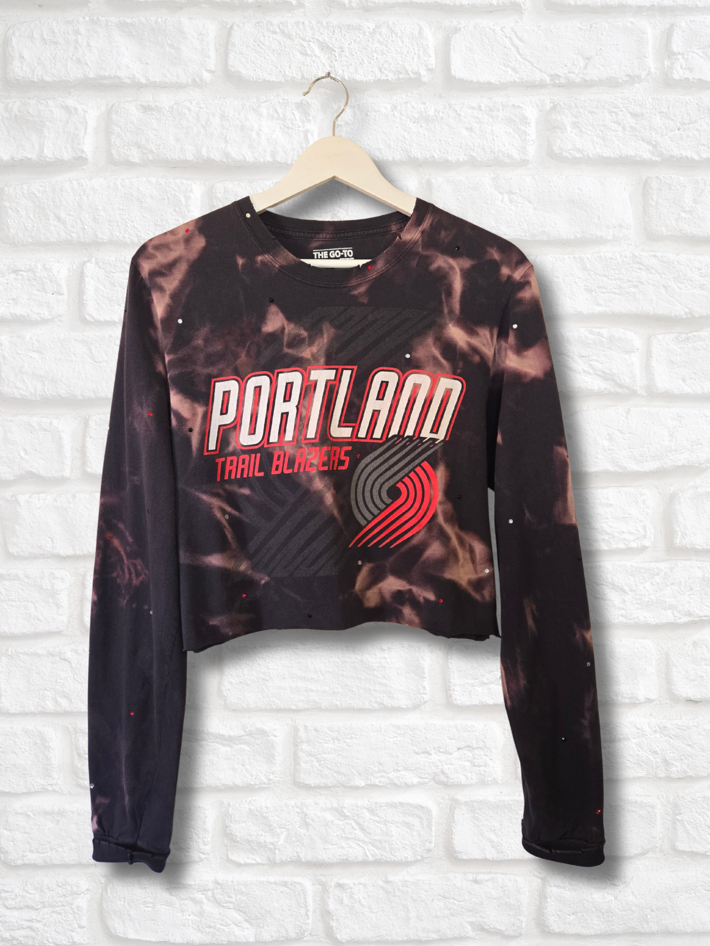 Portland Trail Blazers Crop Top - Medium