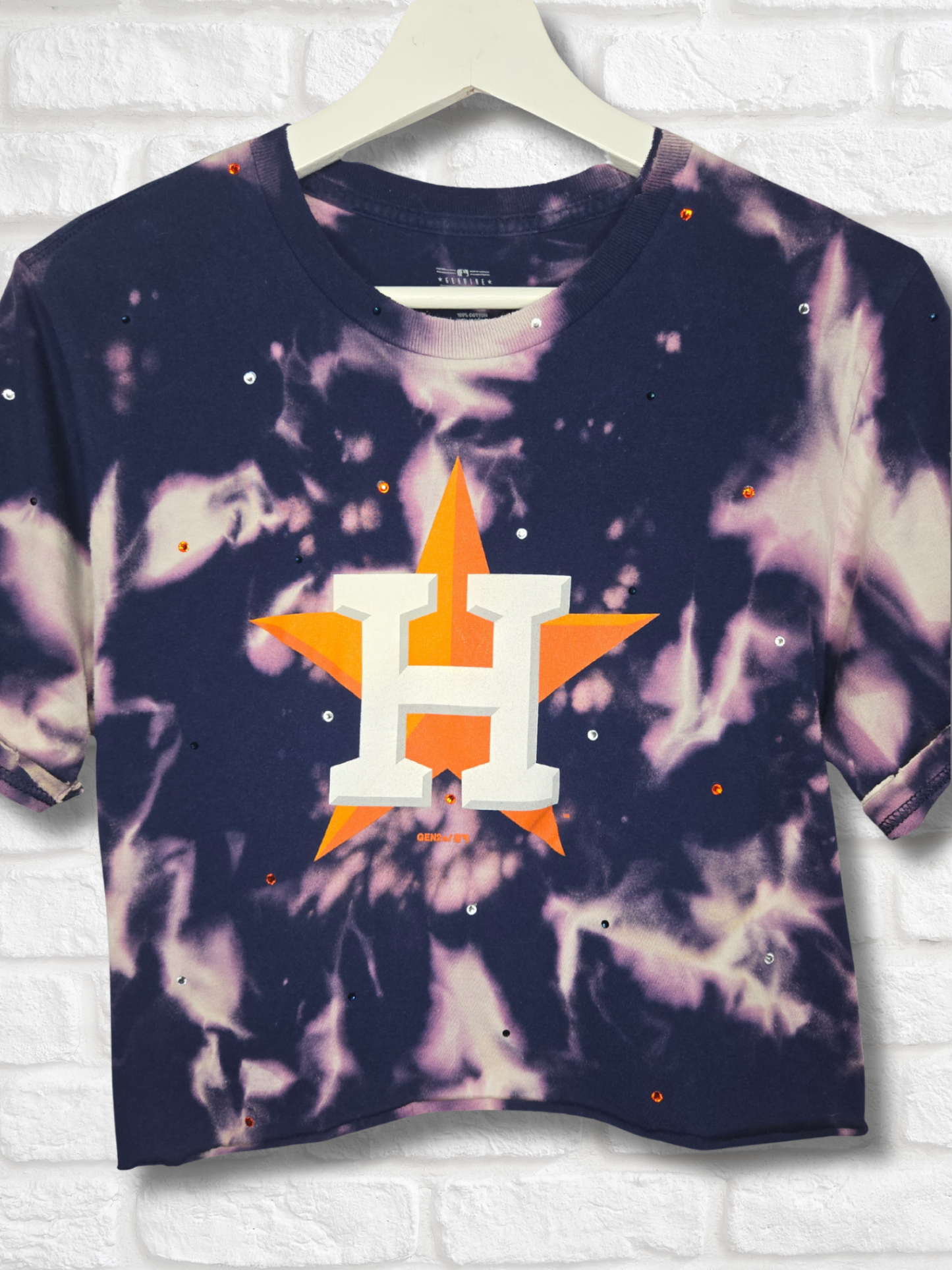 Houston Astros Crop Top- Small