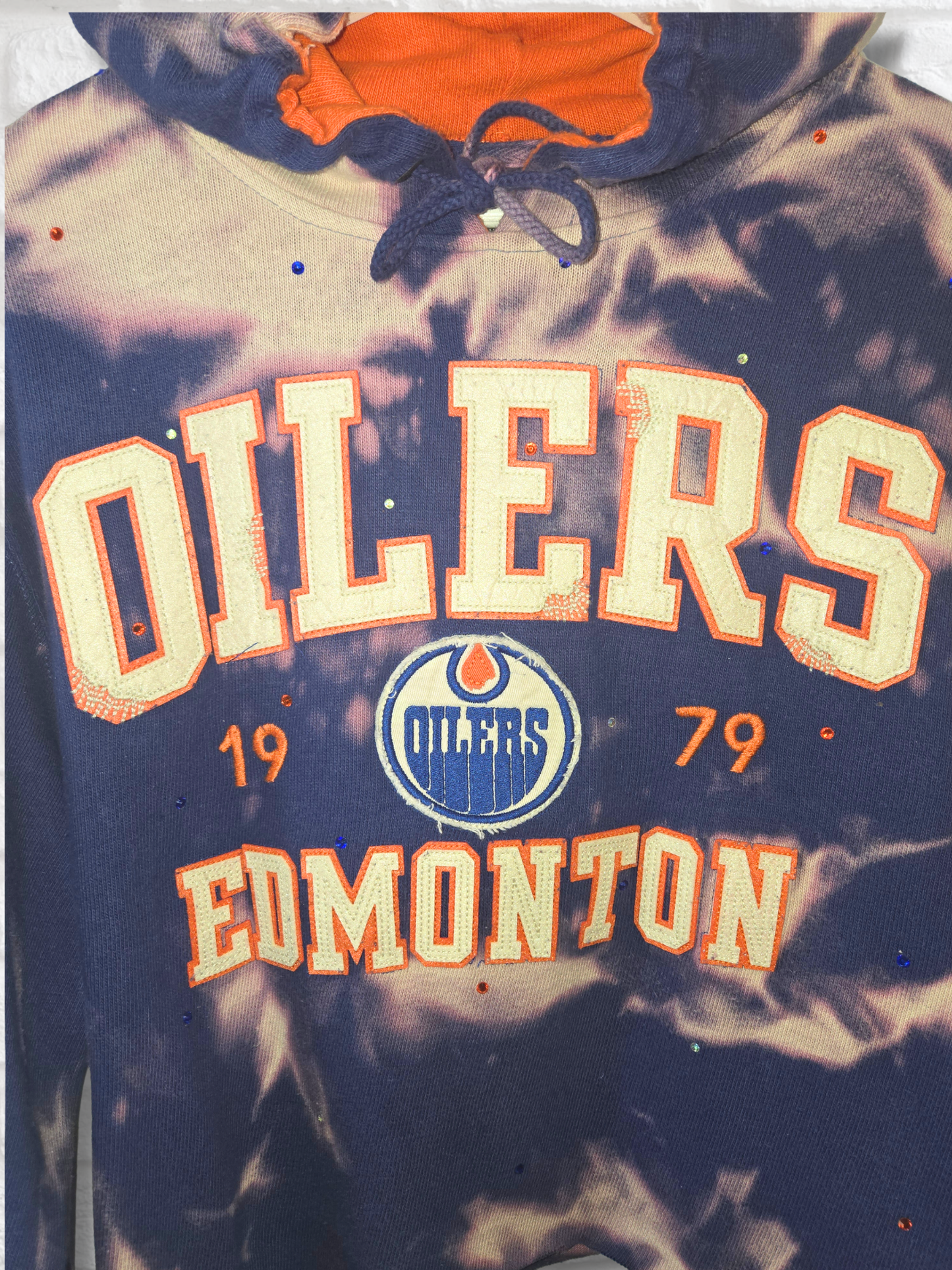 Edmonton Oilers Crop Hoodie