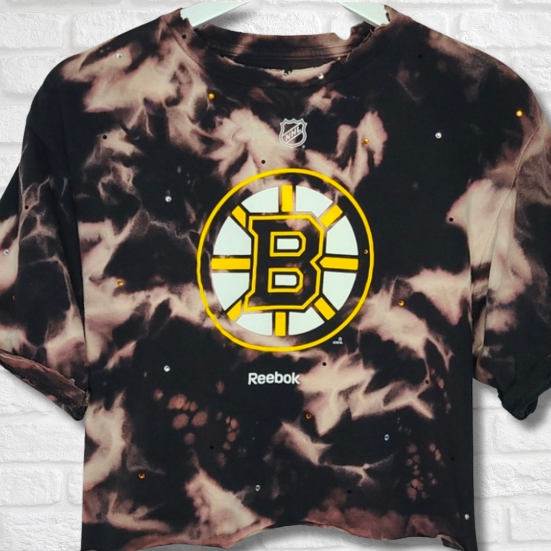 Boston Bruins Crop Top- Large