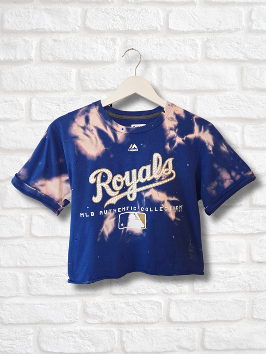Kansas City Royals Crop Top - Medium