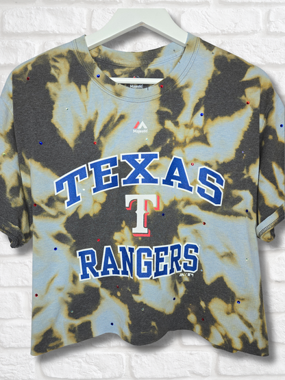 Texas Rangers Crop Top - Large