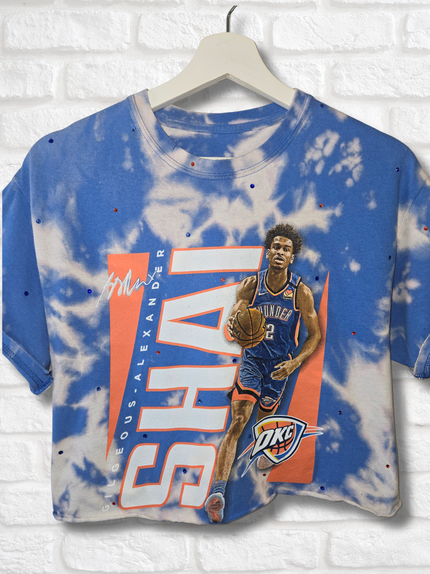 OKC Thunder Crop Top - Medium