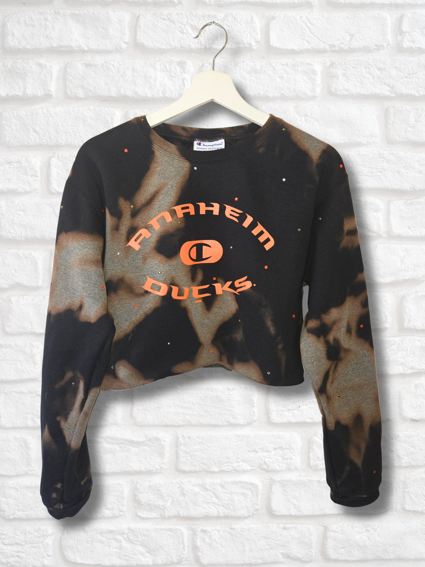 Anaheim Ducks Crop Sweatshirt - Small