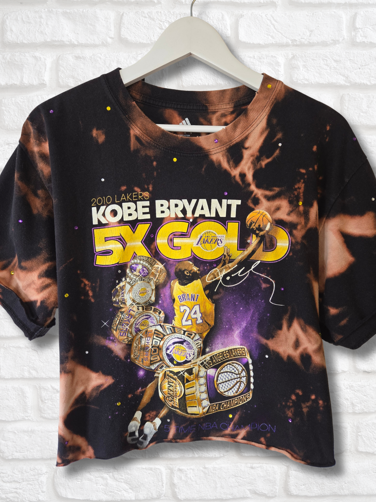 Los Angeles Lakers Crop Top- Large