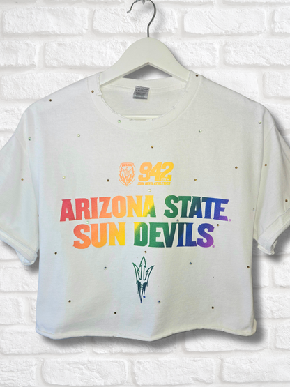 Arizona Sun Devils Pride Crop Top - Medium