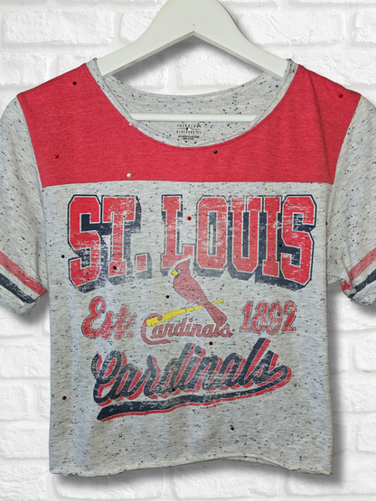 St. Louis Cardinals Crop Top- Medium