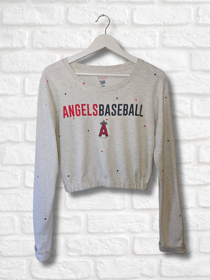 Los Angeles Angels Crop Sweatshirt - Small