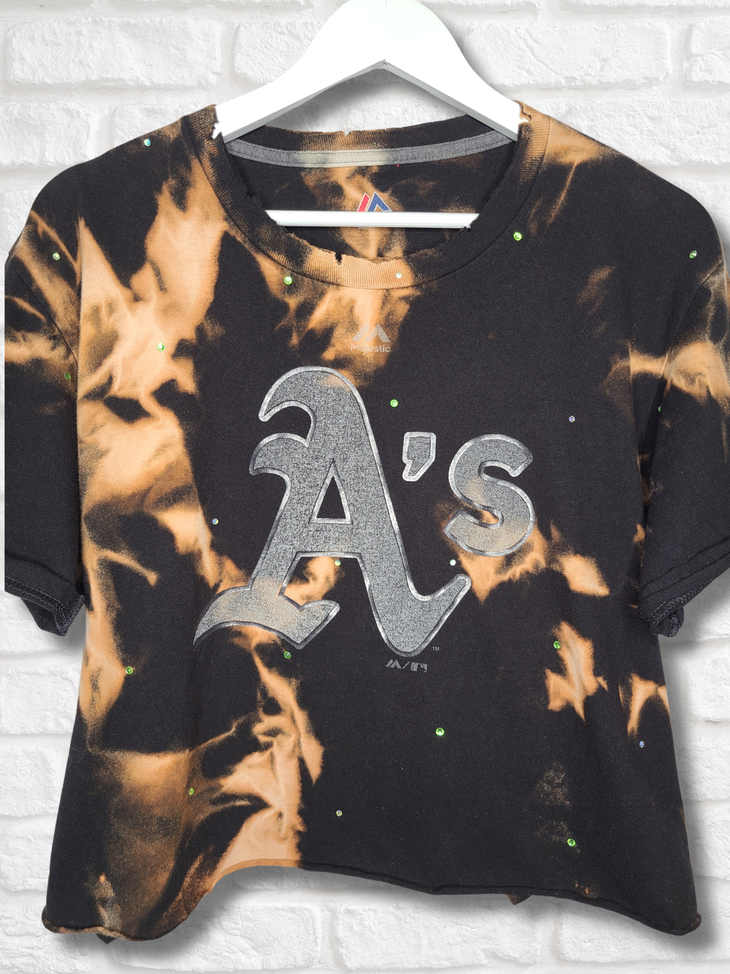 Vegas Athletics Crop Top- Large