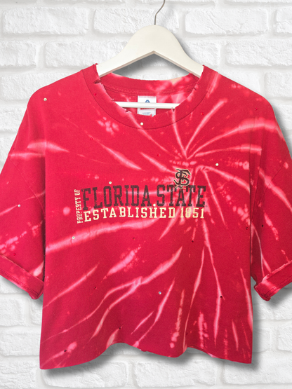 Florida State Seminoles Crop Top- XL