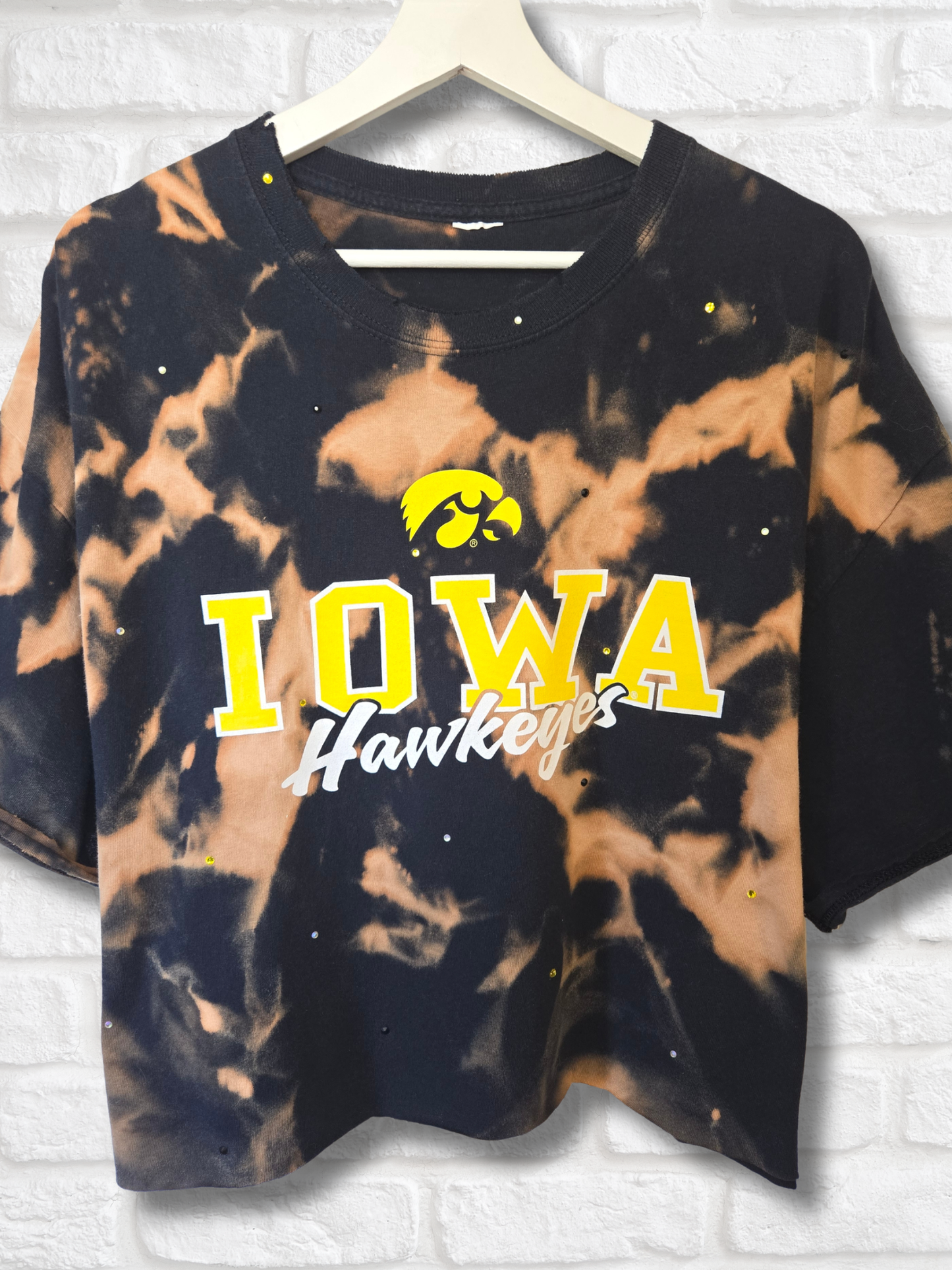 Iowa Hawkeyes Crop Top-XL