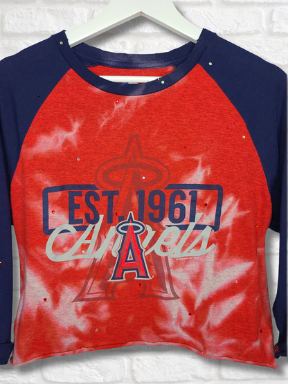 Los Angeles Angels Crop Top- Medium