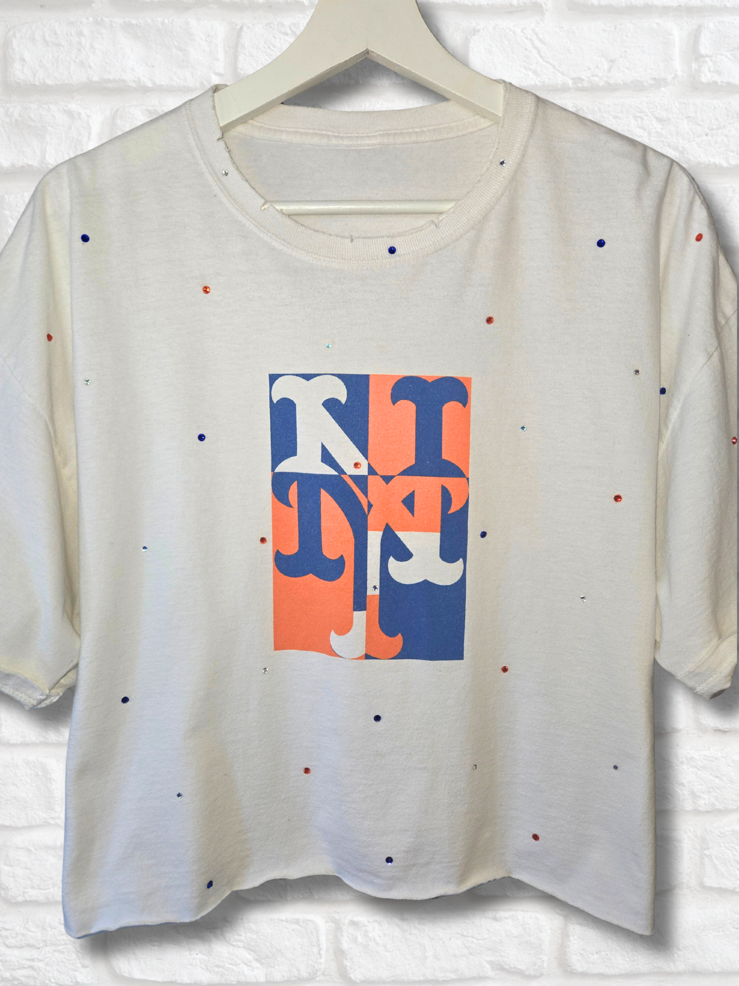New York Mets Crop Top- XL
