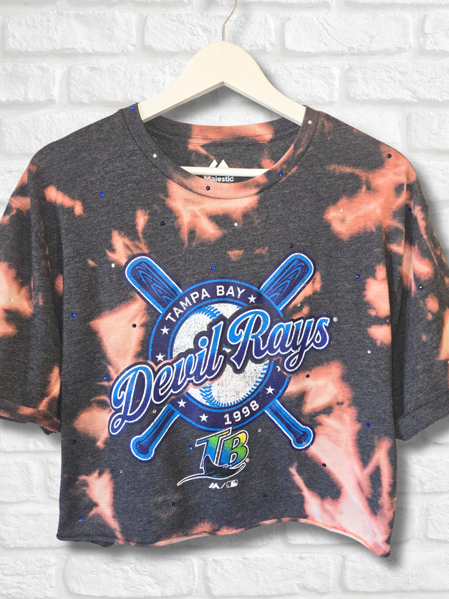 Tampa Bay Rays Crop Top- Large
