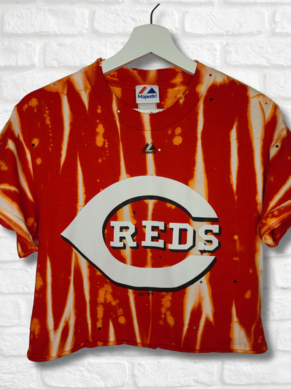 Cincinnati Reds Crop Top- Small