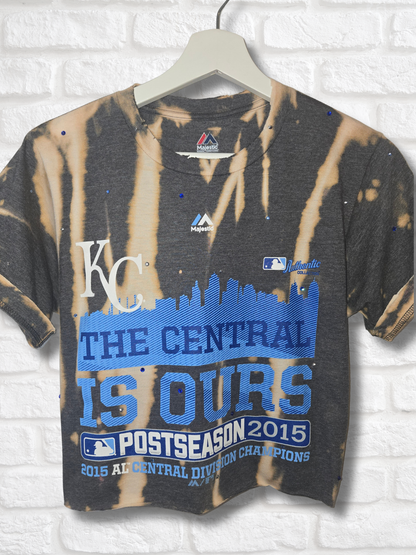 Kansas City Royals Crop Top- Small